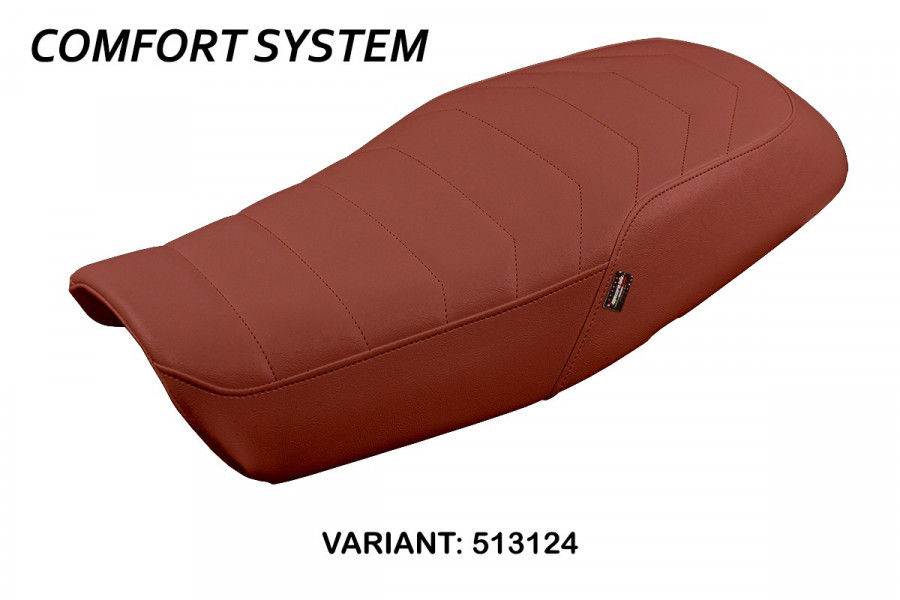 Funda de asiento compatible Honda CB 1100 RS (17-22) modelo Kareli comfort system