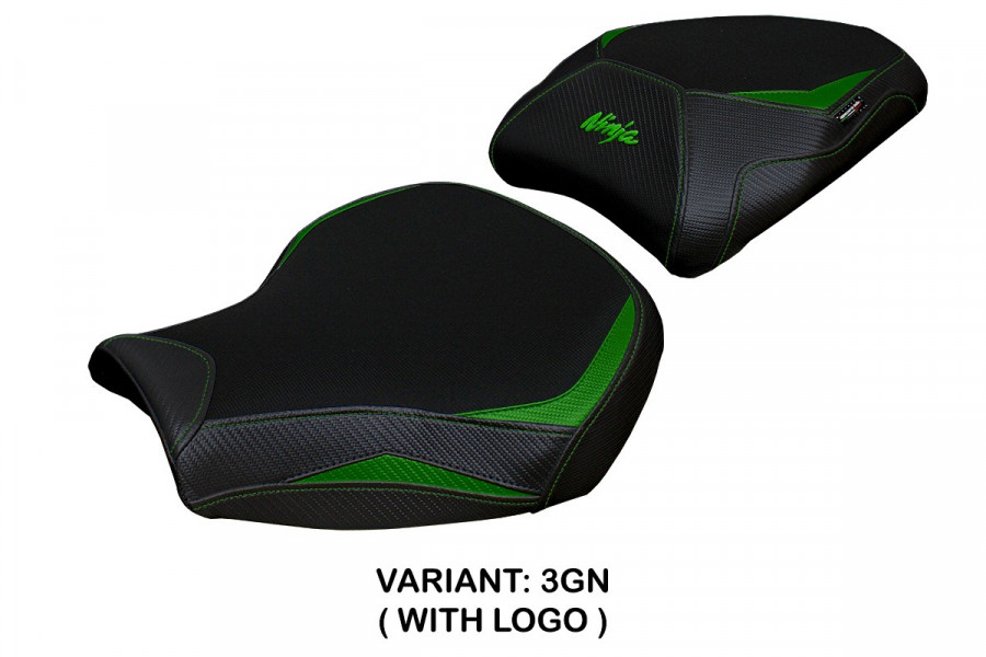 Seat cover compatible with Kawasaki Ninja H2 1000 SX (18-22) model Moniz