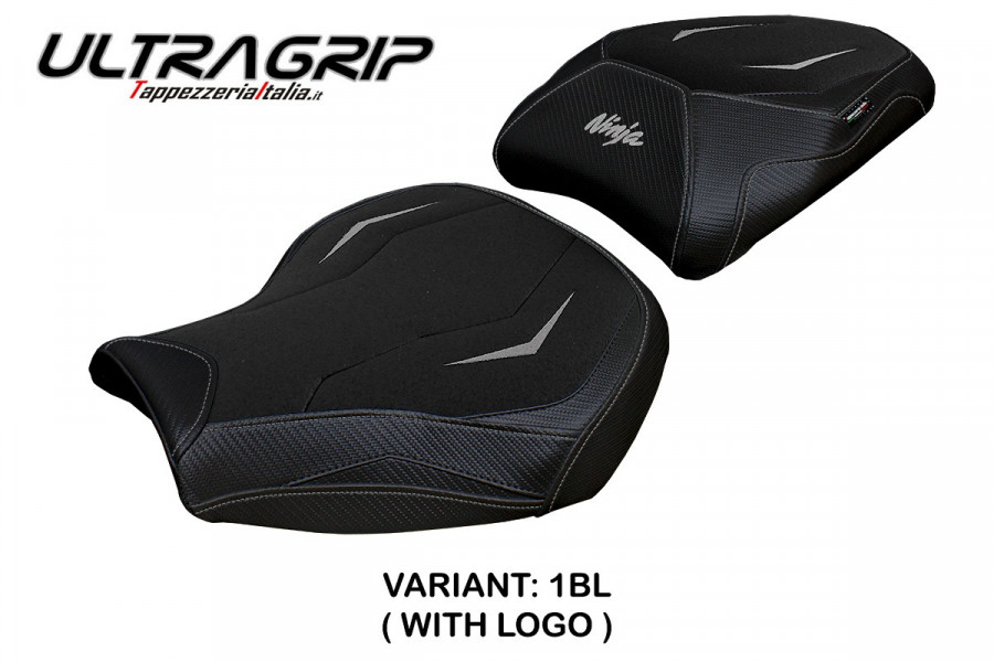 Funda de asiento compatible con Kawasaki Ninja H2 1000 SX (18-22) modelo Moniz ultragrip