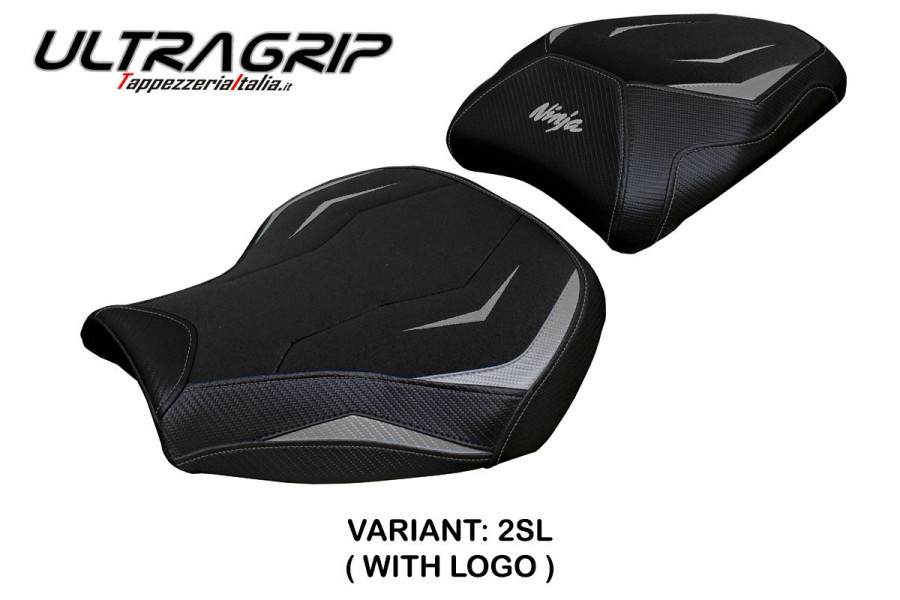 Seat cover compatible with Kawasaki Ninja H2 1000 SX (18-22) model Moniz ultragrip