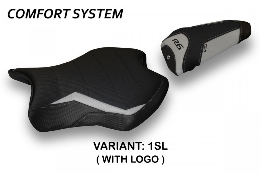 Seat cover compatible Yamaha R6 (17-22) Alba 2 comfort system model