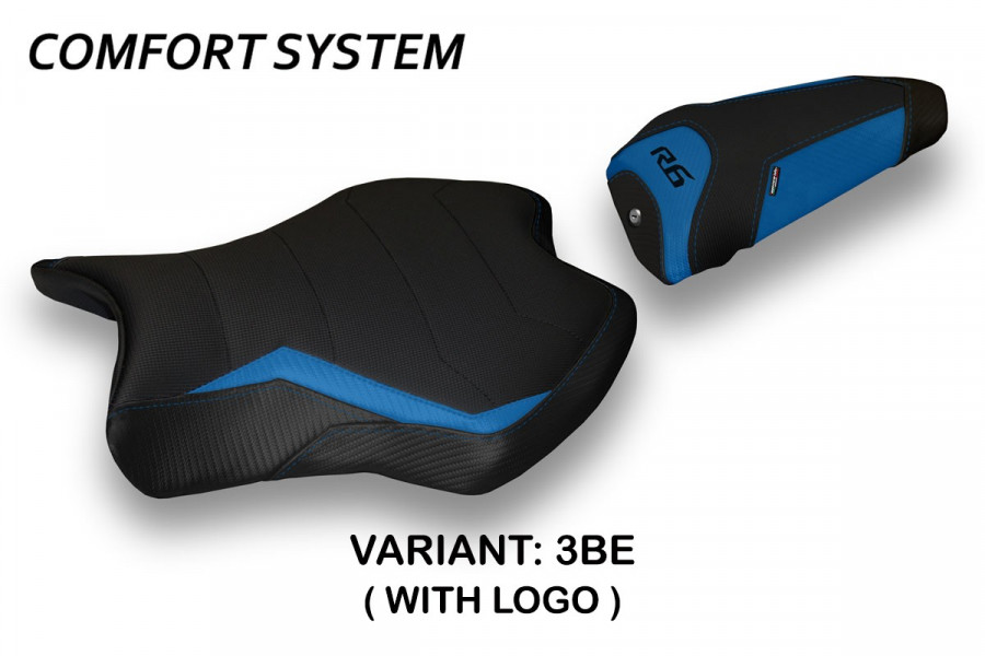 Seat cover compatible Yamaha R6 (17-22) Alba 2 comfort system model