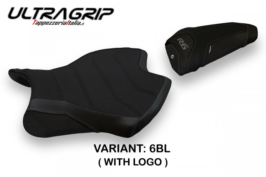 Sitzbezug kompatibel Yamaha R6 (17-22) Modell Helsinki 1 Ultragrip