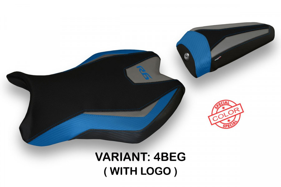 Funda de asiento compatible Yamaha R6 (17-22) modelo Vaasa special color