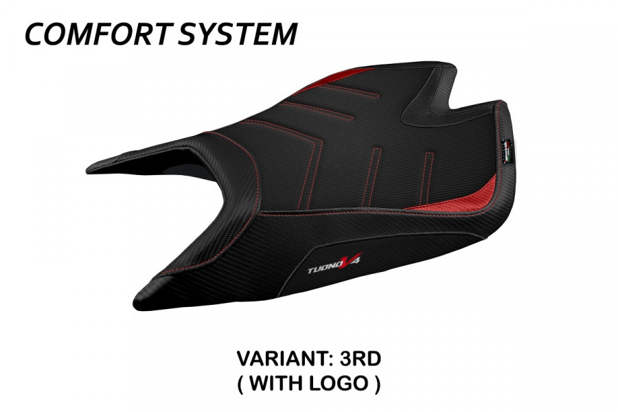 Sitzbezug kompatibel Aprilia Tuono V4 Factory (21-22) Modell Nashua comfort system