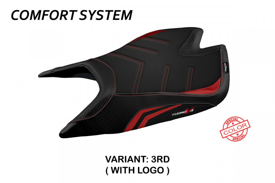 Sitzbezug kompatibel Aprilia Tuono V4 Factory (21-22) Modell Nashua special color comfort system