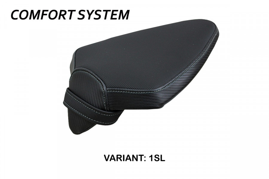 Passenger seat cover compatible Aprilia Tuono V4 Factory (21-22) Hollis comfort system model