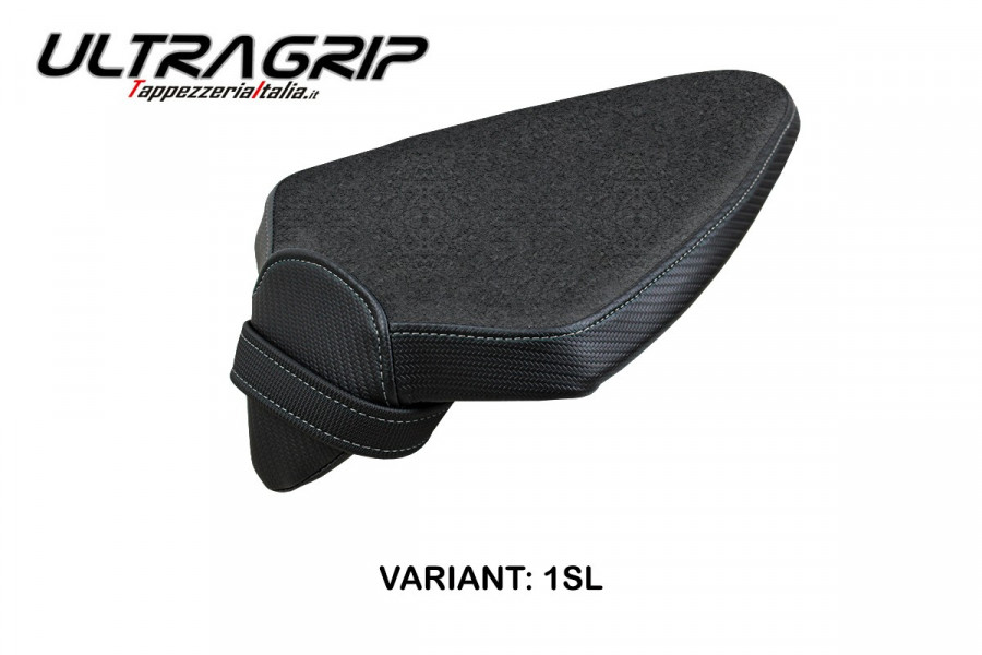 Passenger seat cover compatible Aprilia Tuono V4 Factory (21-22) Hollis ultragrip model