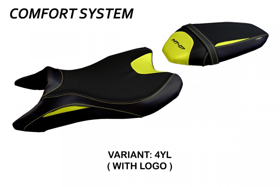 Sitzbezug kompatibel Yamaha MT-07 (18-22) Modell Sanya comfort system