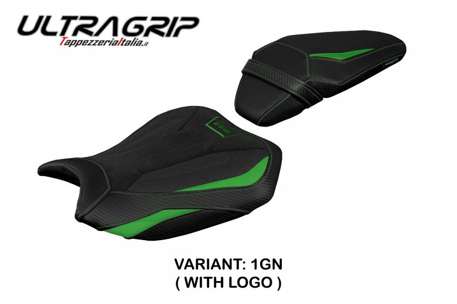 Funda de asiento compatible con Kawasaki Z H2 (20-22) modelo Argos ultragrip