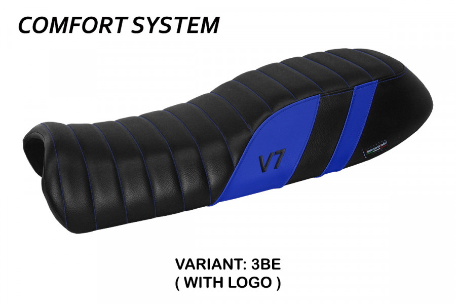 Funda de asiento compatible Moto Guzzi V7 modelo Davis comfort system