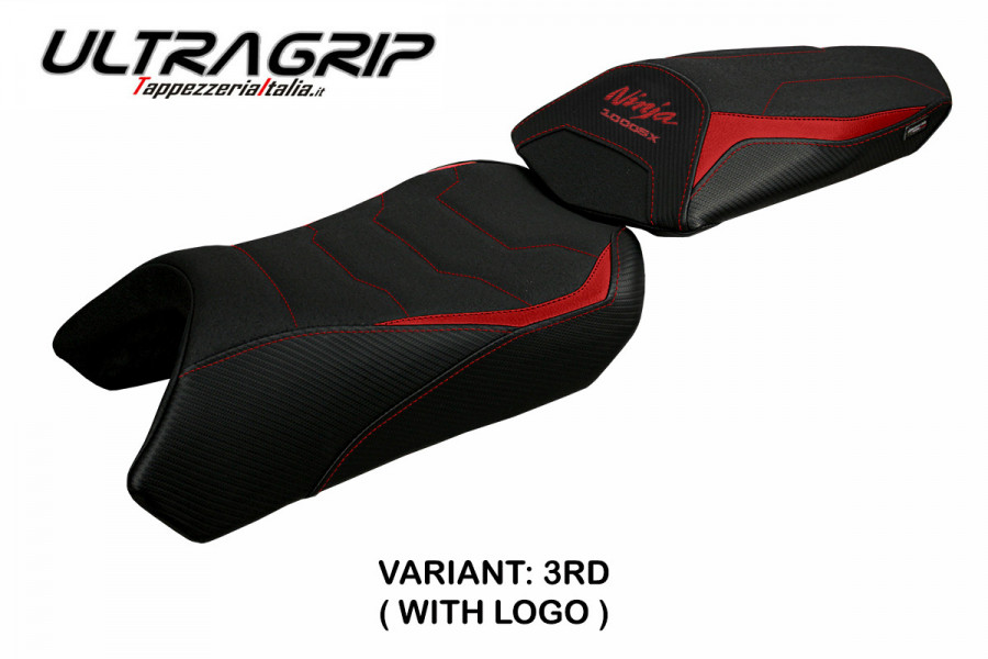 Seat cover compatible Kawasaki Ninja 1000 SX (20-22) Arusha ultragrip model