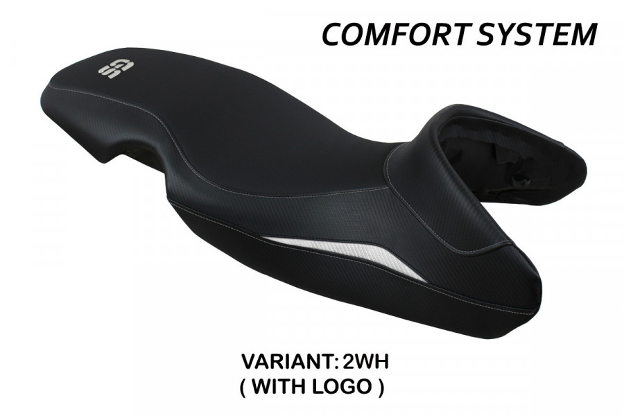 Funda de asiento compatible BMW G 650 GS (10-16) modelo Tauro comfort system