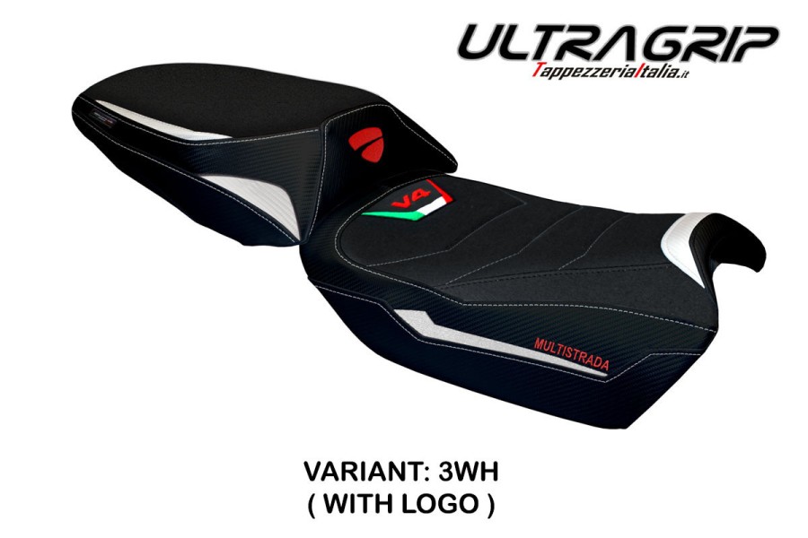 Seat cover compatible Ducati Multistrada V4 (21-22) Hama ultragrip model