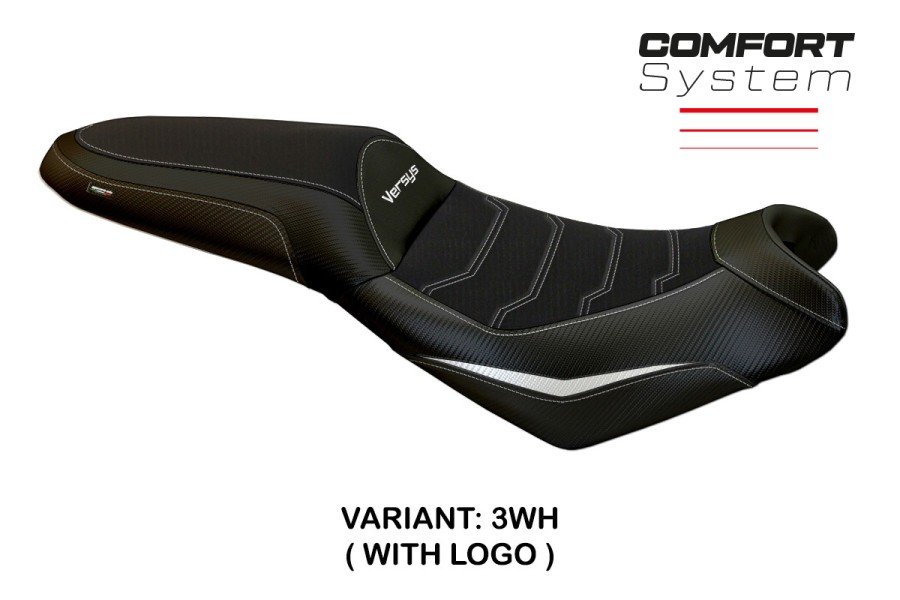 Seat cover compatible Kawasaki Versys 650 (07-22) Nasir comfort system model