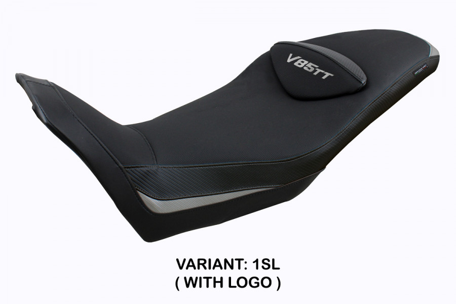 Funda de asiento compatible con Moto Guzzi V85 TT (19-22) modelo Everett