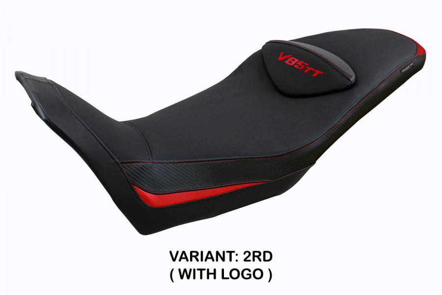 Funda de asiento compatible con Moto Guzzi V85 TT (19-22) modelo Everett