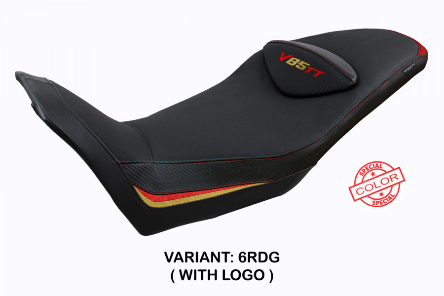 Funda de asiento compatible con Moto Guzzi V85 TT (19-22) modelo Everett