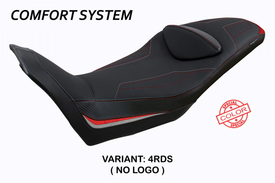 Funda de asiento compatible Moto Guzzi V85 TT (19-22) modelo Everett comfort system