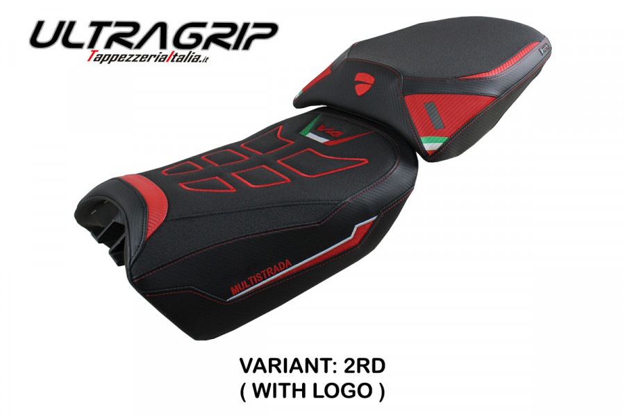 Funda de asiento compatible con Ducati Multistrada V4 (2022) modelo Safi ultragrip