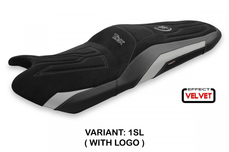 Housse de selle compatible Yamaha T-Max (17-20) modèle Scrutari 2 velvet