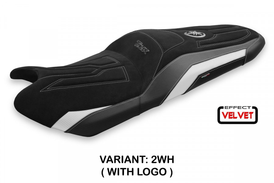 Housse de selle compatible Yamaha T-Max (17-20) modèle Scrutari 2 velvet