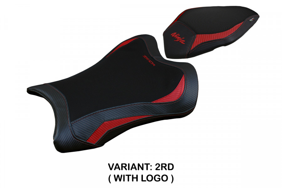 Funda de asiento compatible con Kawasaki Ninja ZX 10 R (21-22) modelo Dexter