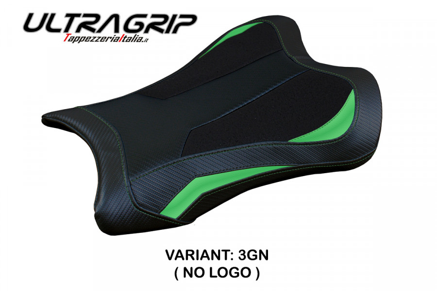 Funda de asiento compatible con Kawasaki Ninja ZX 10 RR (21-22) modelo Garen Ultragrip