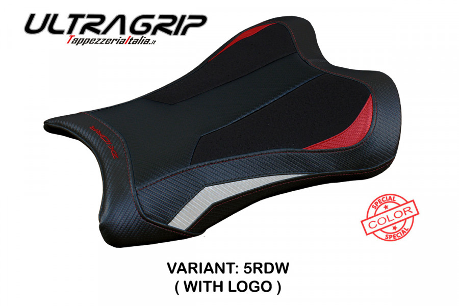 Funda de asiento compatible con Kawasaki Ninja ZX 10 RR (21-22) modelo Garen Ultragrip