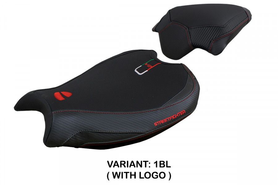 Housse de selle compatible Ducati Streetfighter V2 (2022) modèle Mina