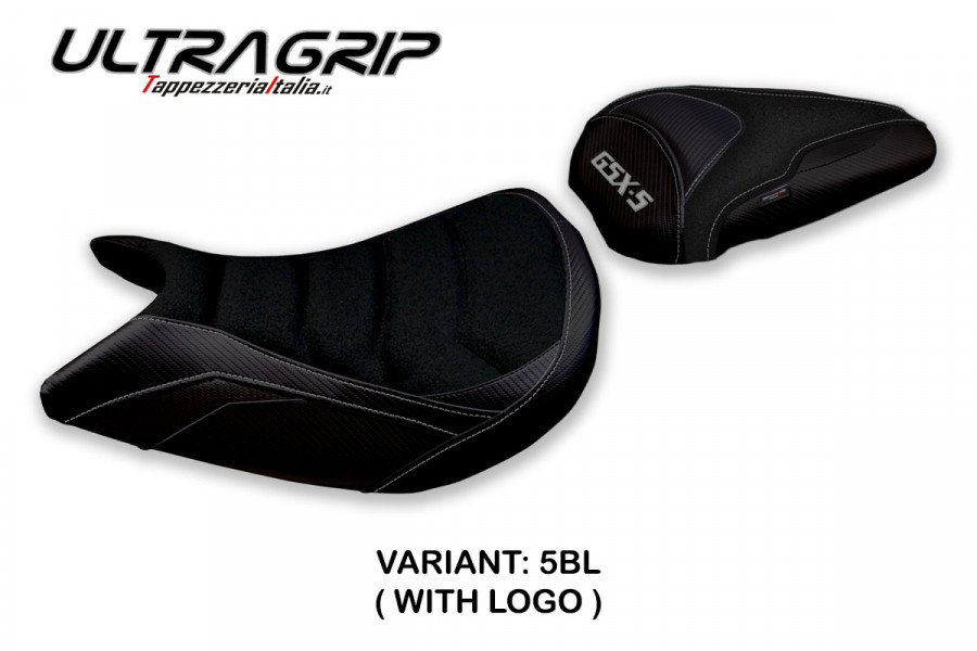 Funda de asiento compatible Suzuki GSX S 1000 (21-22) modelo Lindi ultragrip