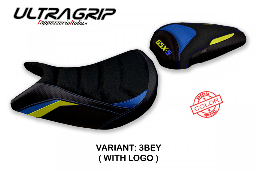 Seat cover compatible Suzuki GSX S 1000 (21-22) Lindi special color ultragrip model