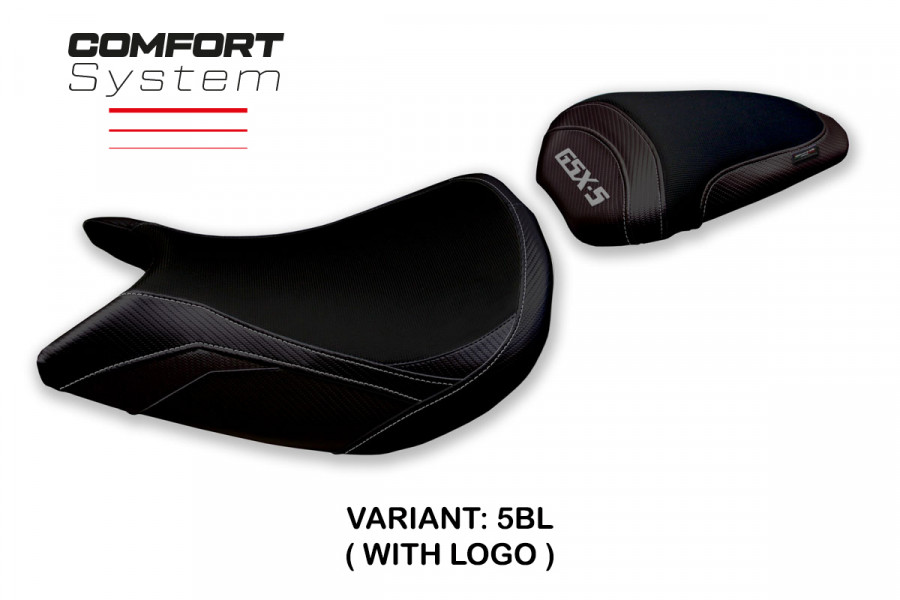 Funda de asiento compatible Suzuki GSX S 1000 (21-22) modelo Lindi comfort system