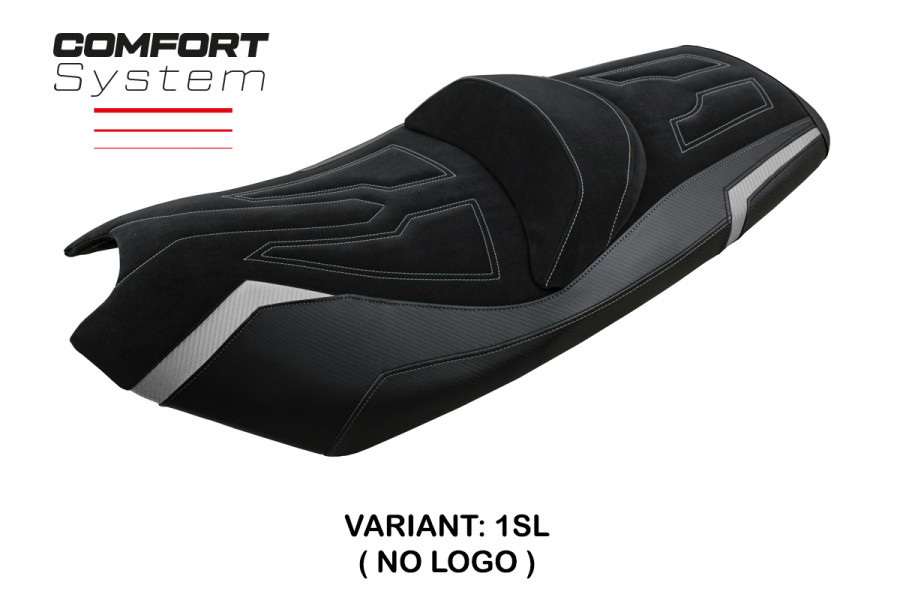 Funda de asiento compatible con Kymco AK 550 (17-22) modelo Rajka Comfort System