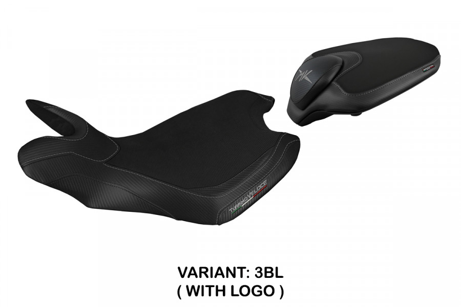 Funda de asiento compatible con MV Agusta Turismo Veloce (14-20) modelo Sahara