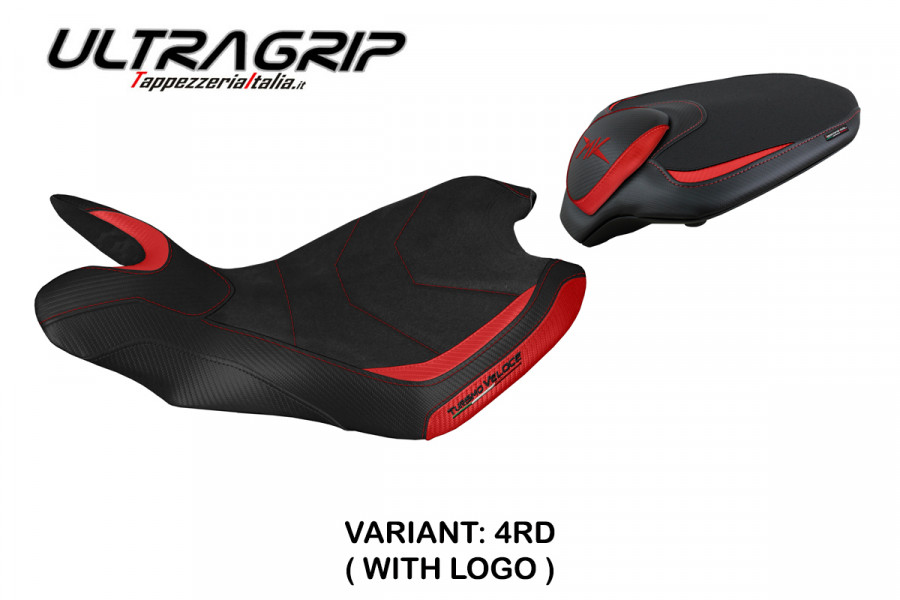 Seat cover compatible MV Agusta Turismo Veloce (14-20) Sahara ultragrip model