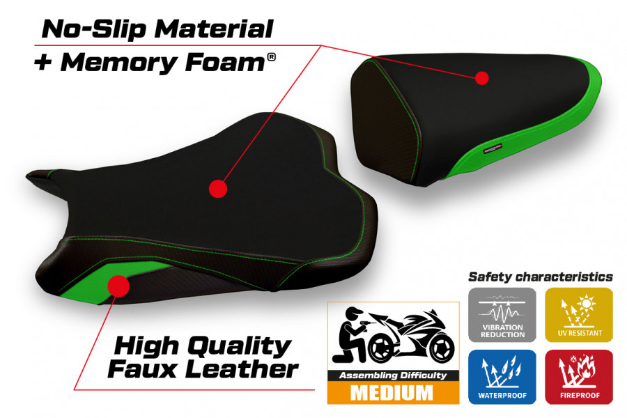 seat cover for kawasaki ninja zx 6 r 09-12