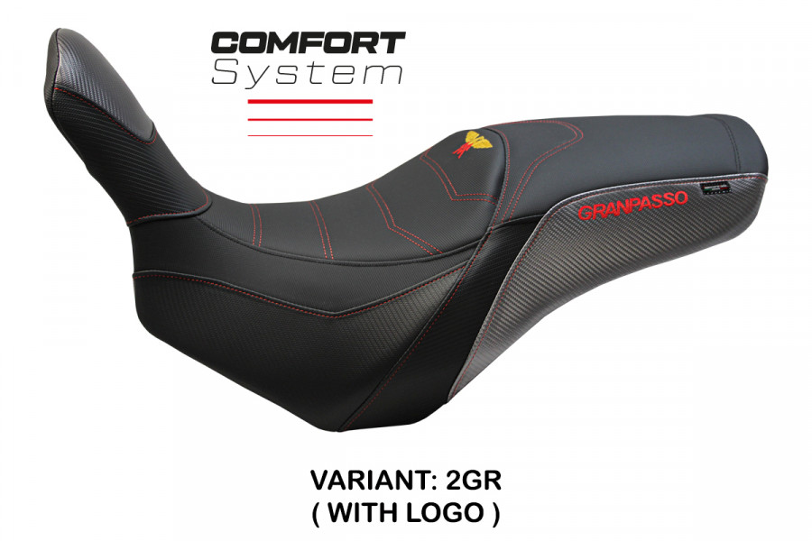 Seat cover compatible Moto Morini Granpasso (08-20) Moss comfort system model