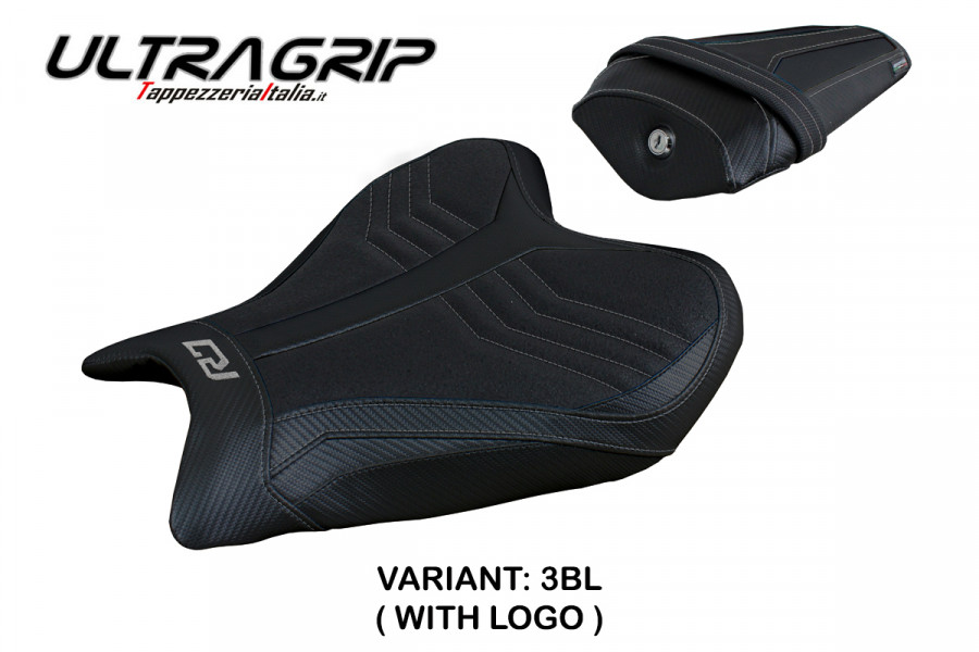 Housse de selle compatible avec Yamaha R7 (21-22) modèle Thera ultragrip