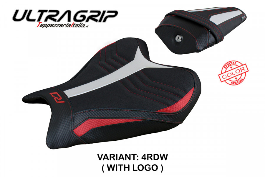 Housse de selle compatible avec Yamaha R7 (21-22) modèle Thera ultragrip