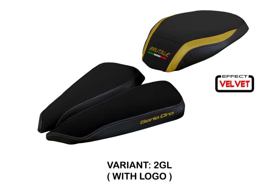 Seat cover compatible MV Agusta Brutale 1000 RR (20-22) Adai velvet model