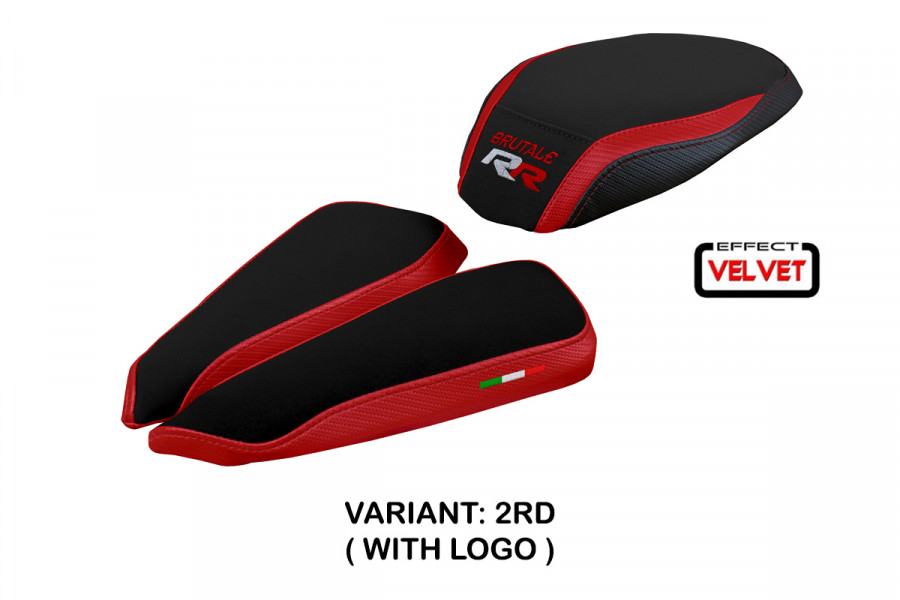 Seat cover compatible MV Agusta Brutale 1000 RR (20-22) Meilan velvet model