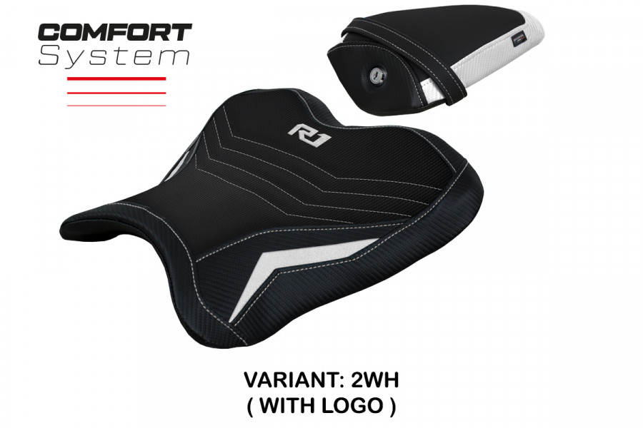 Housse de selle compatible Yamaha R1 (15-22) modèle Kagran comfort system