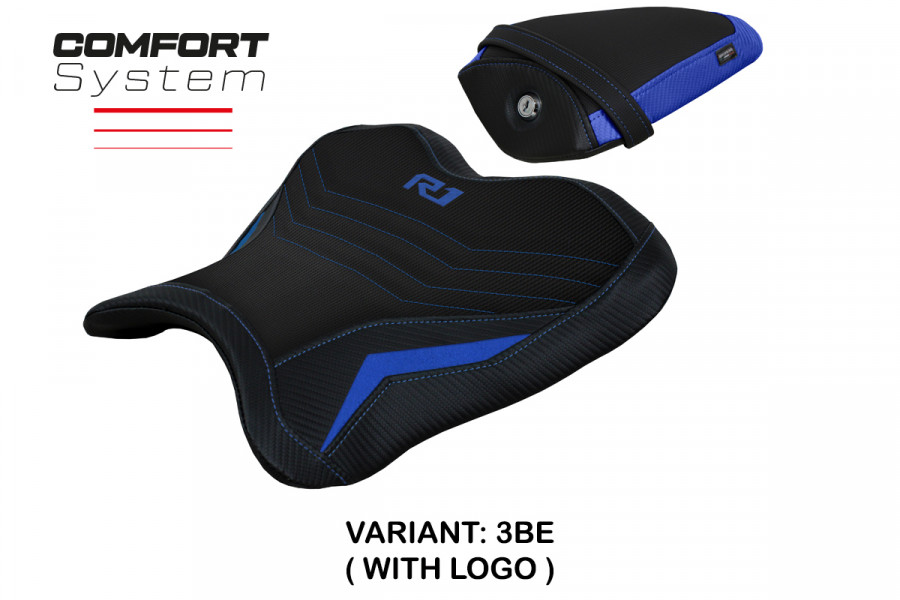 Rivestimento sella compatibile Yamaha R1 (15-22) modello Kagran comfort system