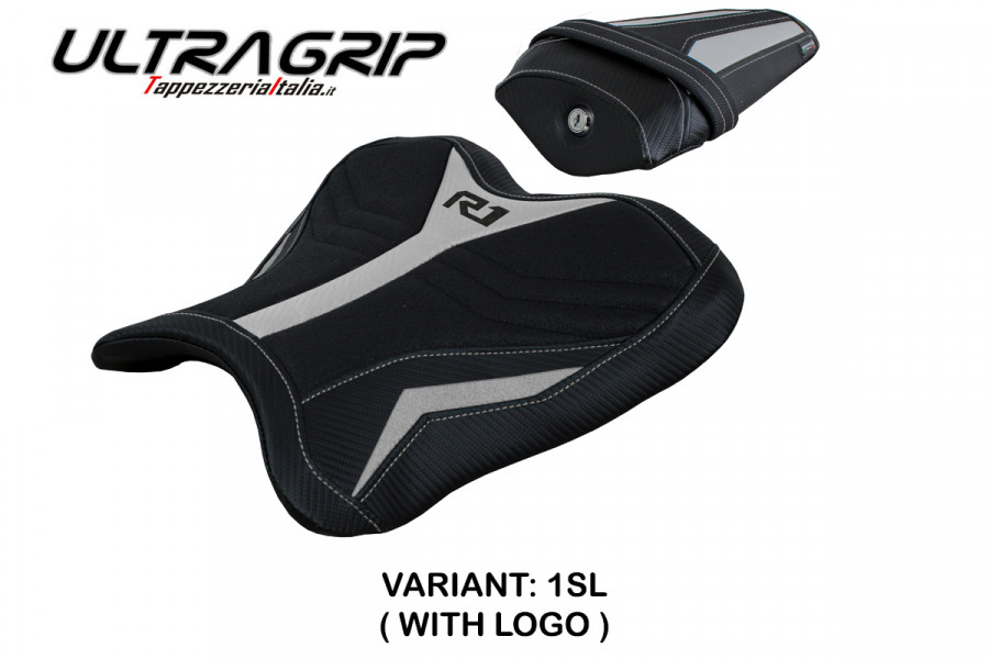 Funda de asiento compatible con Yamaha R1 (15-22) modelo Kagran ultragrip