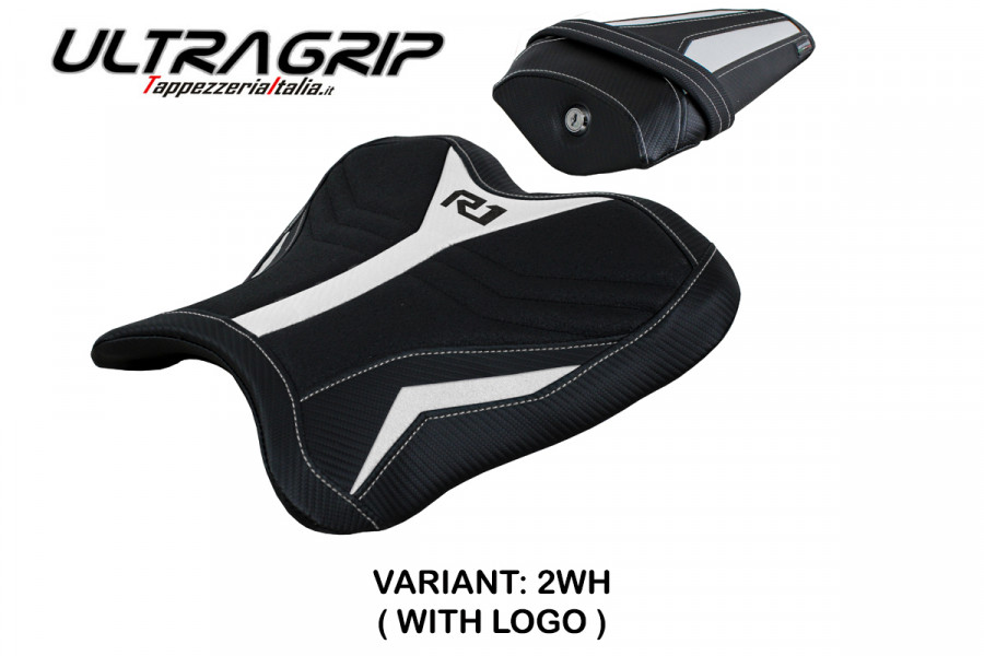 Housse de selle compatible Yamaha R1 (15-22) modèle Kagran ultragrip