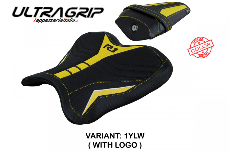 Funda de asiento compatible con Yamaha R1 (15-22) modelo Kagran special color ultragrip