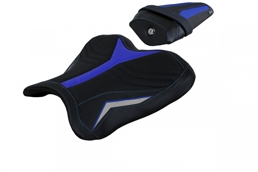 Funda de asiento compatible con Yamaha R1M (15-22) modelo Melnik Ultragrip