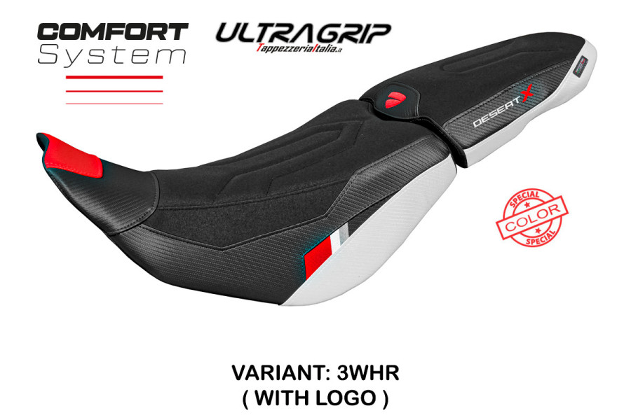 Housse de selle compatible Ducati Desert-X (2022) modèle Thar ultragrip comfort system