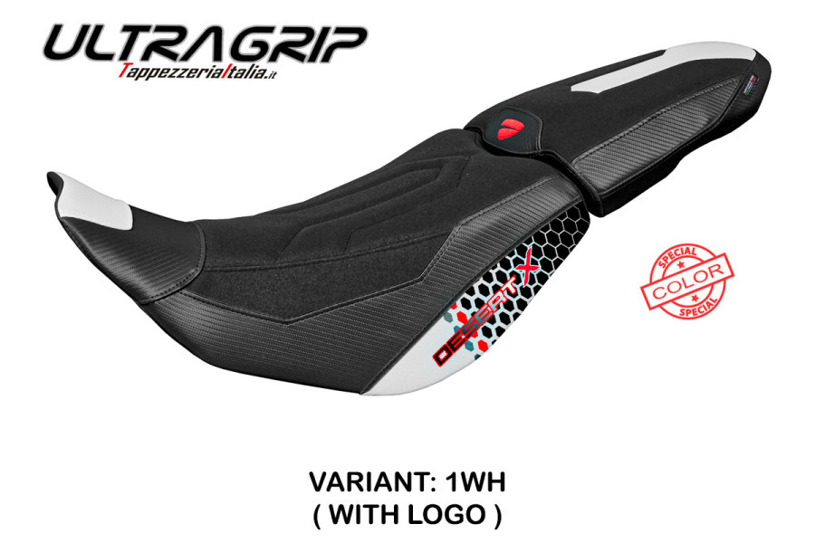 Housse de selle compatible Ducati Desert-X (2022) modèle Thar special color ultragrip